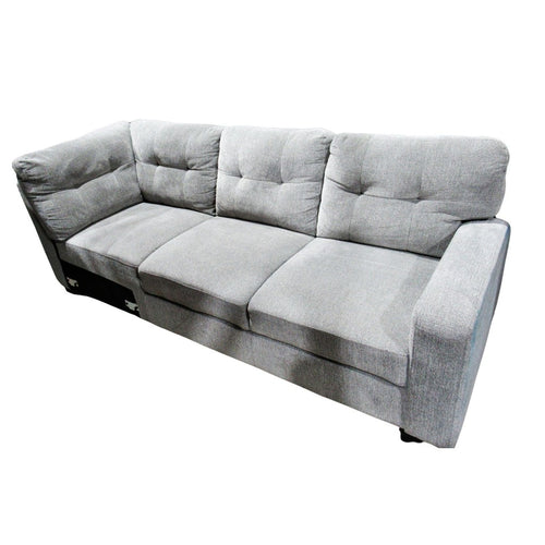 Annadale Fabric Sectional Grey