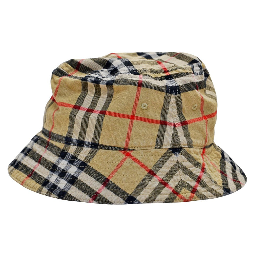 新品 BURBERRY Vintage Check ヴィンテージ バケットハット Burberry Women's Vintage Check Bucket Hat - Medium – Liquidation