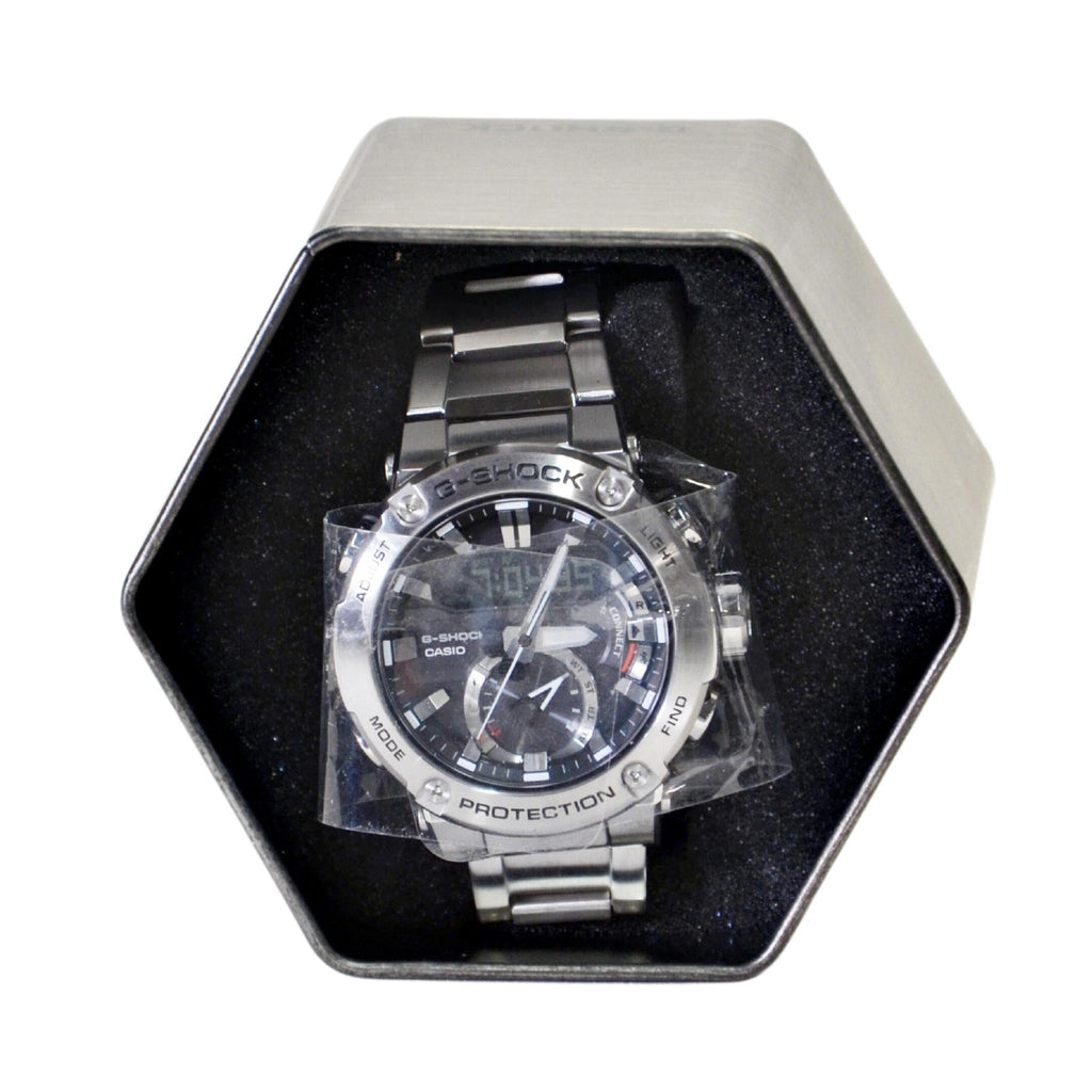 Casio Men's G-Shock G-Steel GSTB200D-1A Watch Silver – Liquidation