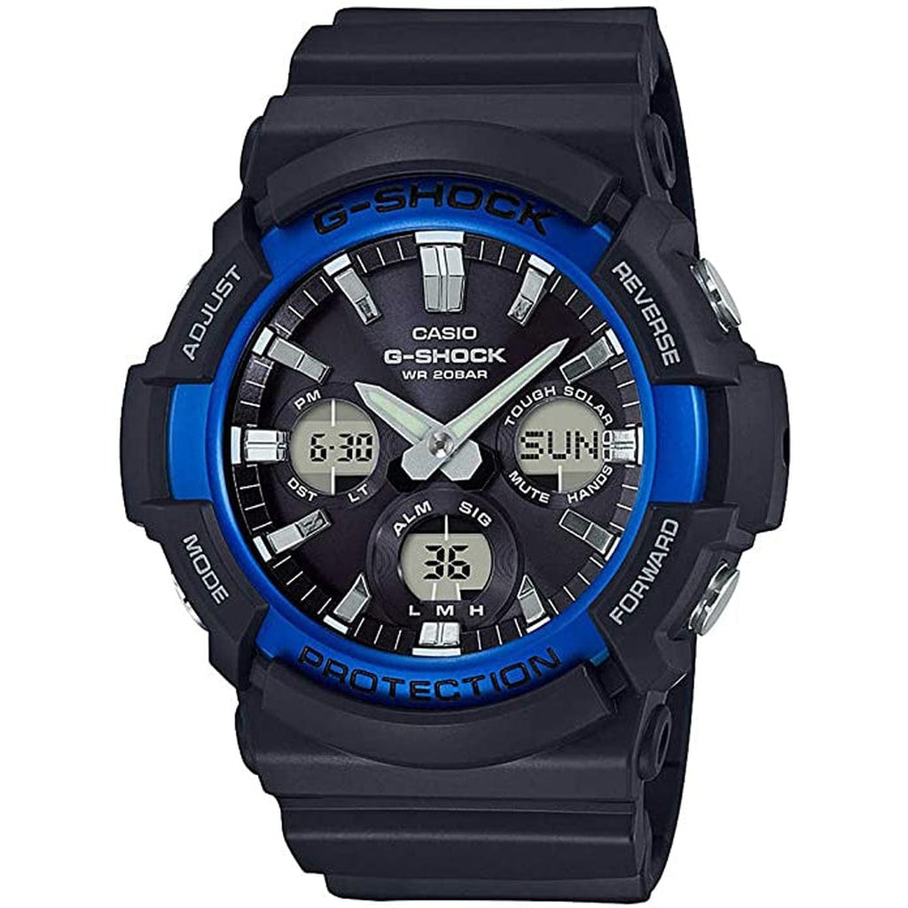 Casio Men s G Shock Polyurethane Analog Quartz Sport Watch GAS100B 1A2 Liquidation Nation