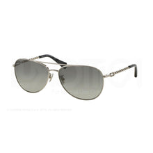 Load image into Gallery viewer, Coach HC 7045 Sunglasses 918811 Silver Black 59-14-140
