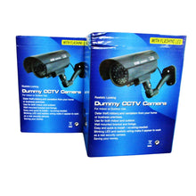 Load image into Gallery viewer, FITNATE Dummy Security Camera Silver 2 Pack
