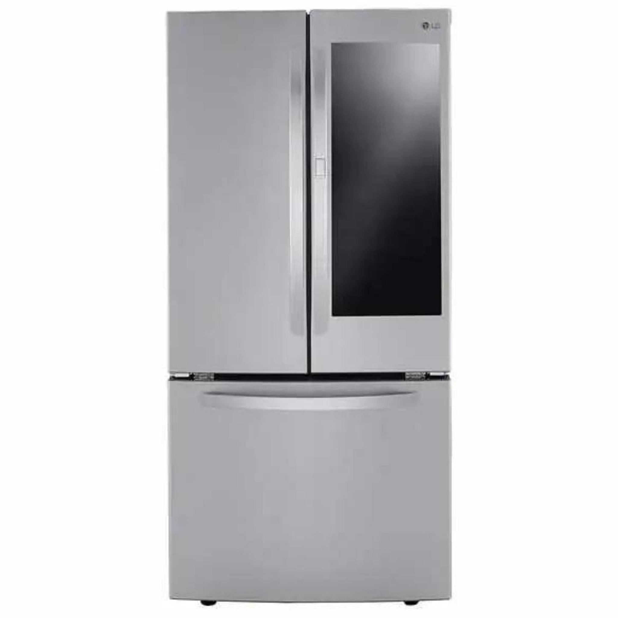 LG 33 in. 25 cu. French Door Refrigerator with InstaView DoorinDoor