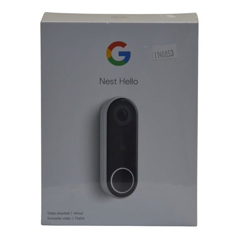 Google Nest Hello Wired Video Doorbell