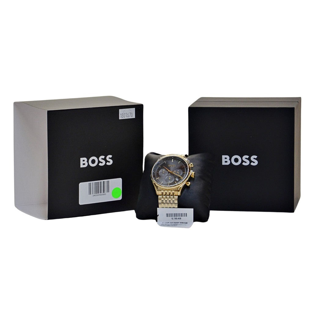 Hugo boss mens watch gold hotsell