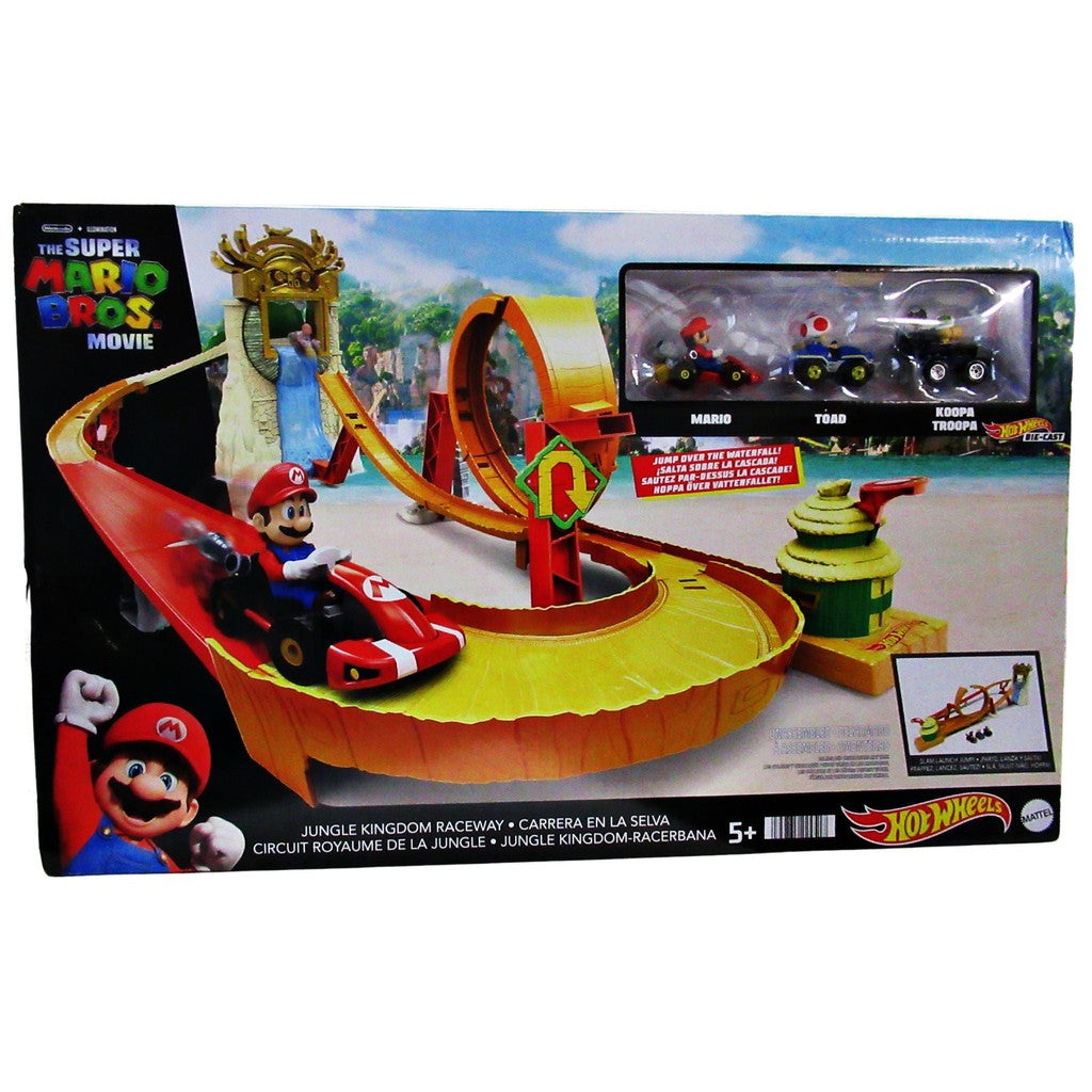 Hot Wheels Super Mario Bros Jungle Kingdom Raceway Liquidation Nation 4939