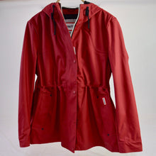 Load image into Gallery viewer, Hunter Rubberized Women&#39;s Jacket Military Red XL
