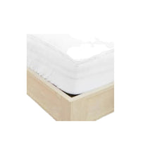 Load image into Gallery viewer, Joan Lunden Memory Foam Mattress Topper Queen Size White

