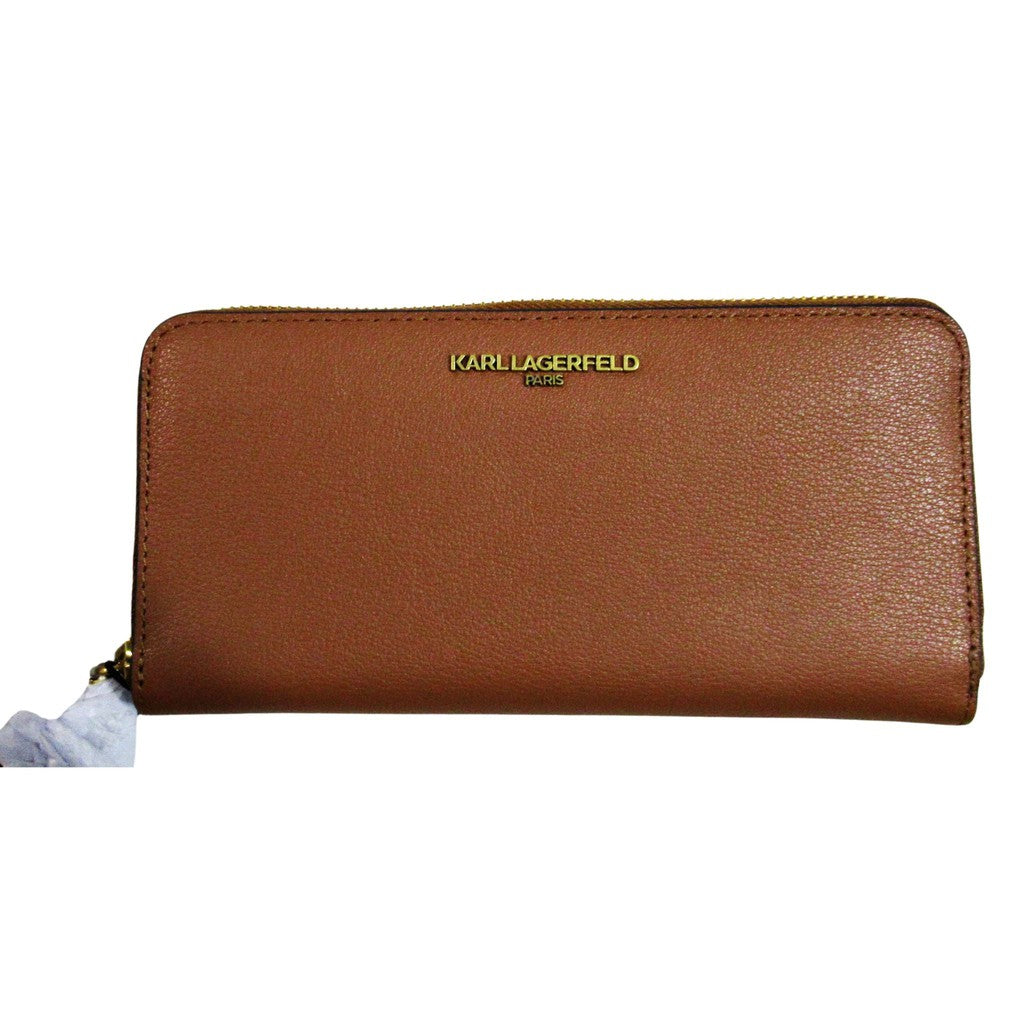 Leather zip around wallet ladies best sale