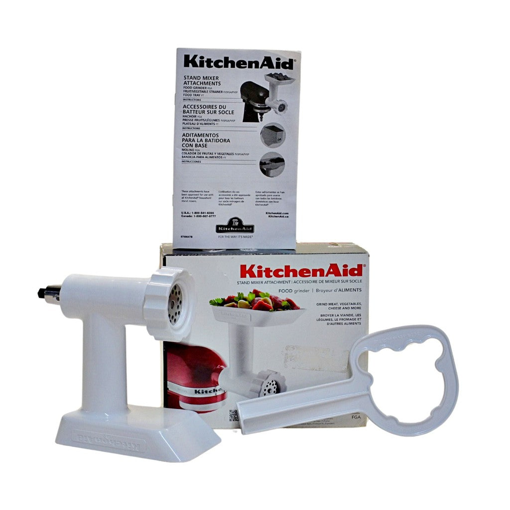 Kitchenaid meat grinder instructions best sale