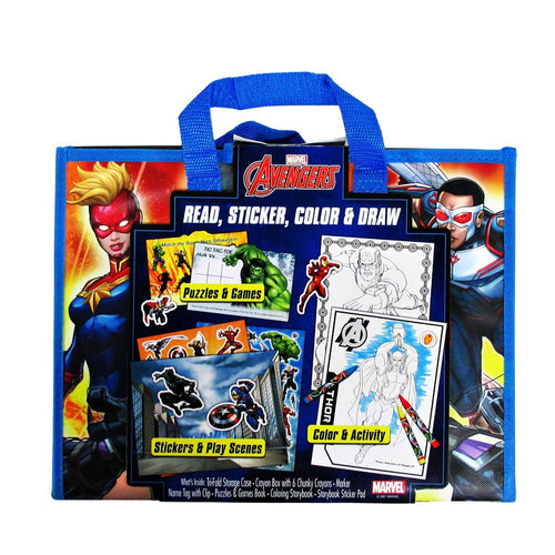 Marvel Avengers Coloring and Adventure Set