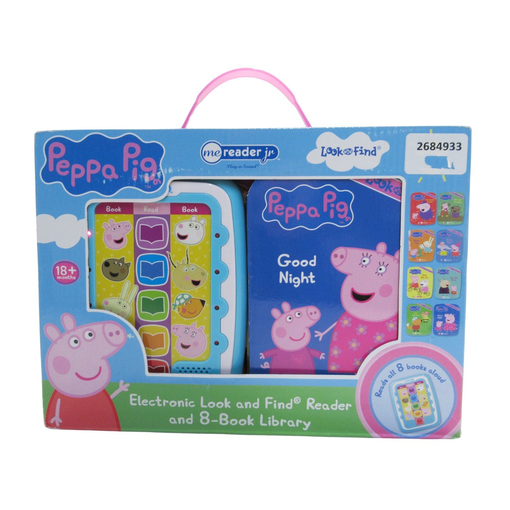 Peppa Pig: My First Smart Pad Library 8-Book Set and Interactive Activity  Pad Sound Book Set