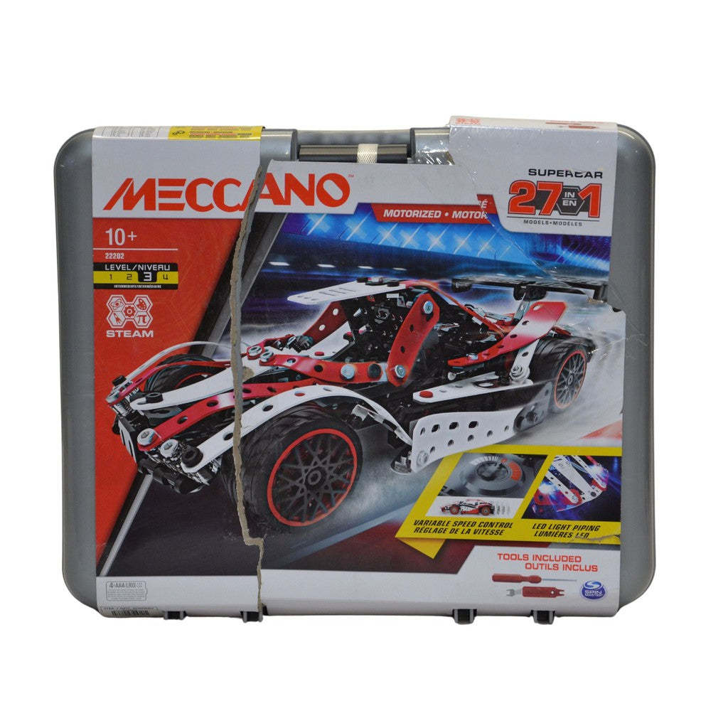 Meccano 27 best sale in 1 supercar