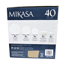 Load image into Gallery viewer, Mikasa Alyssa Bone China Dinnerware Set 40-piece
