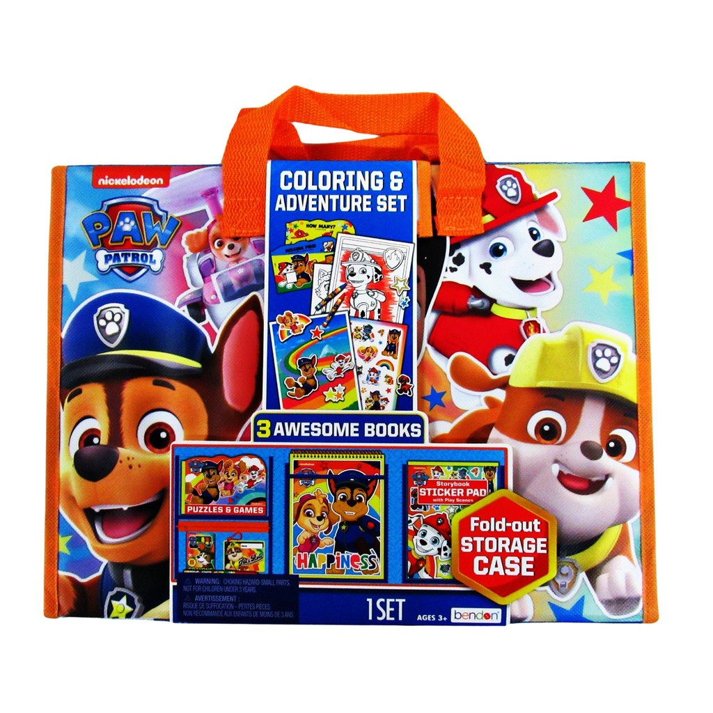 Paw Patrol Coloring and Adventure Set Liquidation Nation