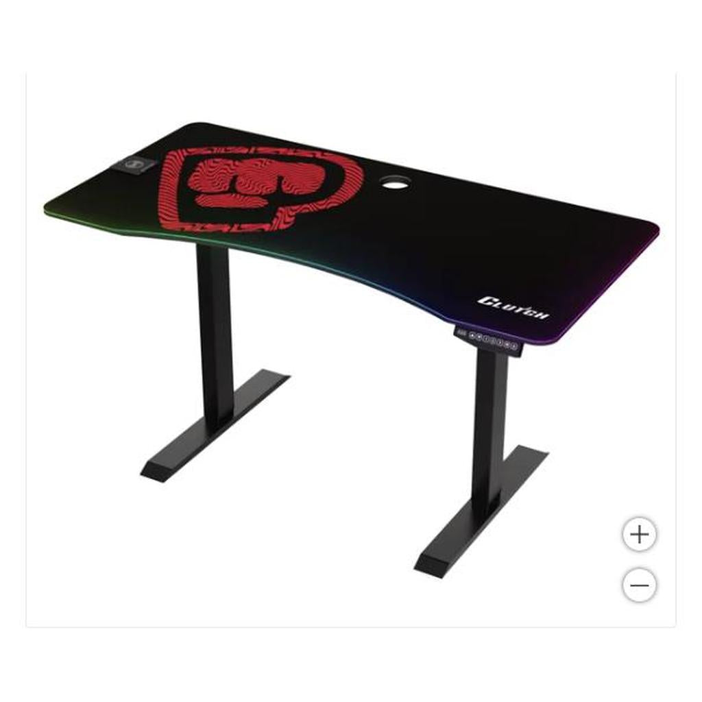 PewDiePie Clutch Rise Series Sit & Stand Desk Black – Liquidation