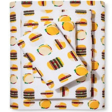 Load image into Gallery viewer, Pillowfort Hamburger Toddler Sheet Set
