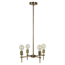 Load image into Gallery viewer, Project 62 Madrot Multi-Globe Glass Ceiling Light Brass New Other
