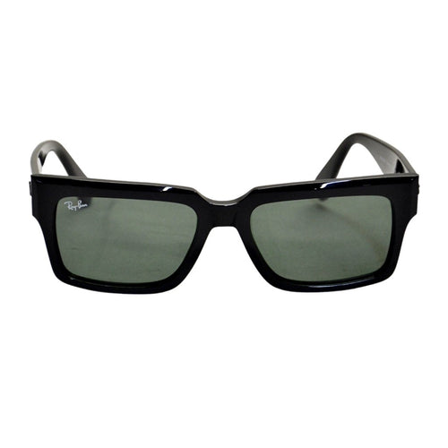 RAY-BAN Unisex RB2191 INVERNESS 901/31 54▭18 Polished Black Sunglasses