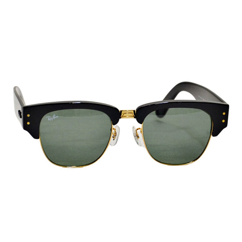 Ray-Ban Mega Clubmaster RB0316S Unisex 901/31 Polished Black Sunglasses