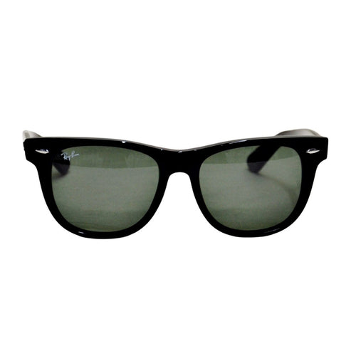 Ray-Ban Unisex RB2140 Original Wayfarer Sunglasses - Polished Black