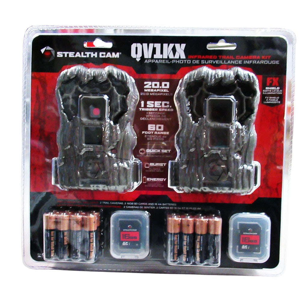 Stealth Cam 20MP Trail Camera 2 Pack