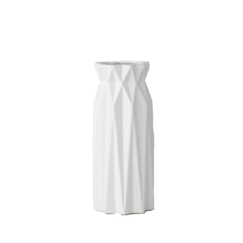 Sullivan's Ceramic Origami Vase 9.25