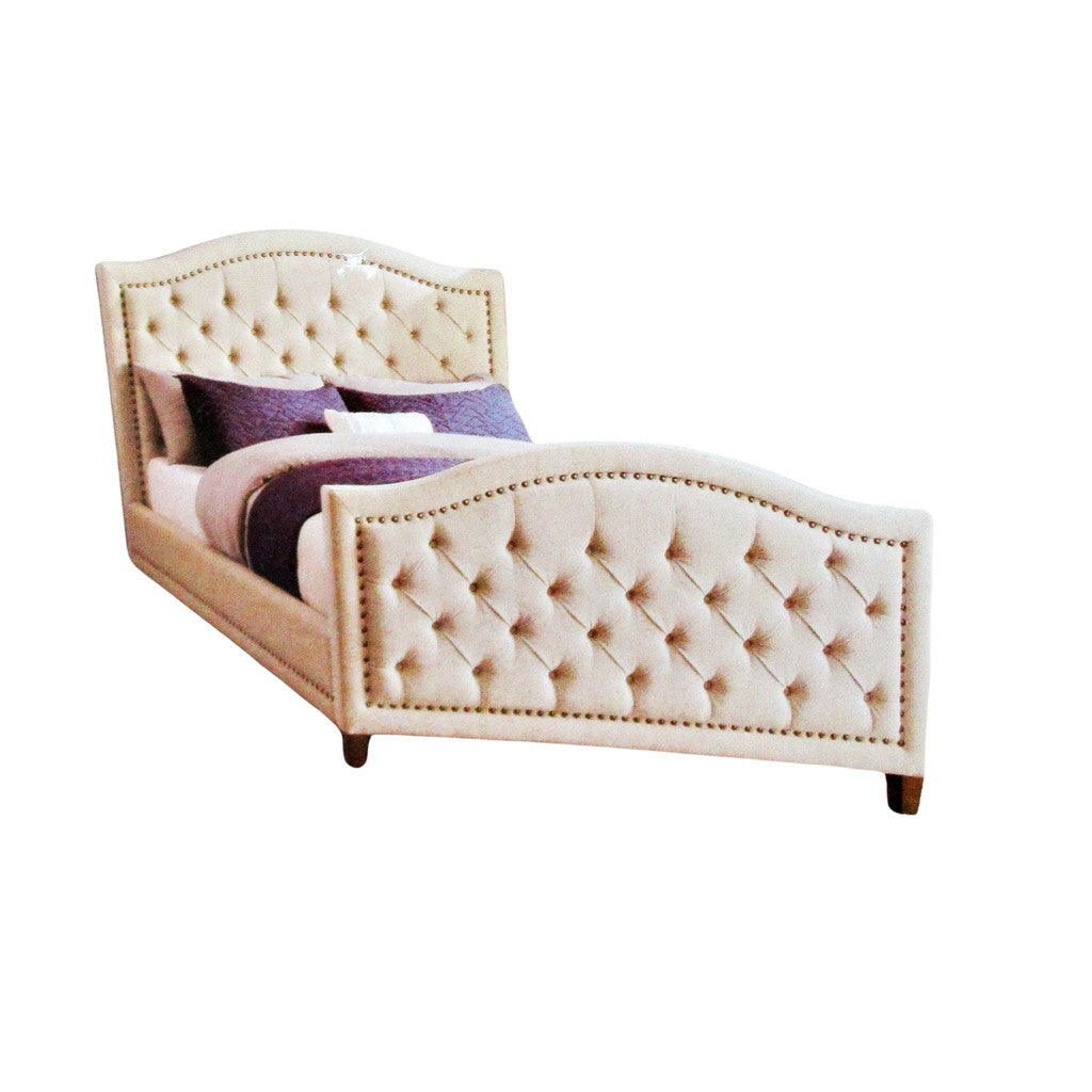 Thomasville upholstered queen bed discount