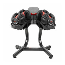 Load image into Gallery viewer, Bowflex SelectTech 552 Dumbbells and Stand with Media Rack
