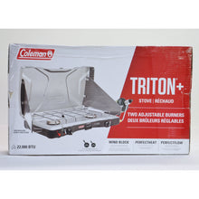 Load image into Gallery viewer, Coleman Triton+ Stove w/ Two Adjustable Burners-Camping Tools-Sale-Liquidation Nation
