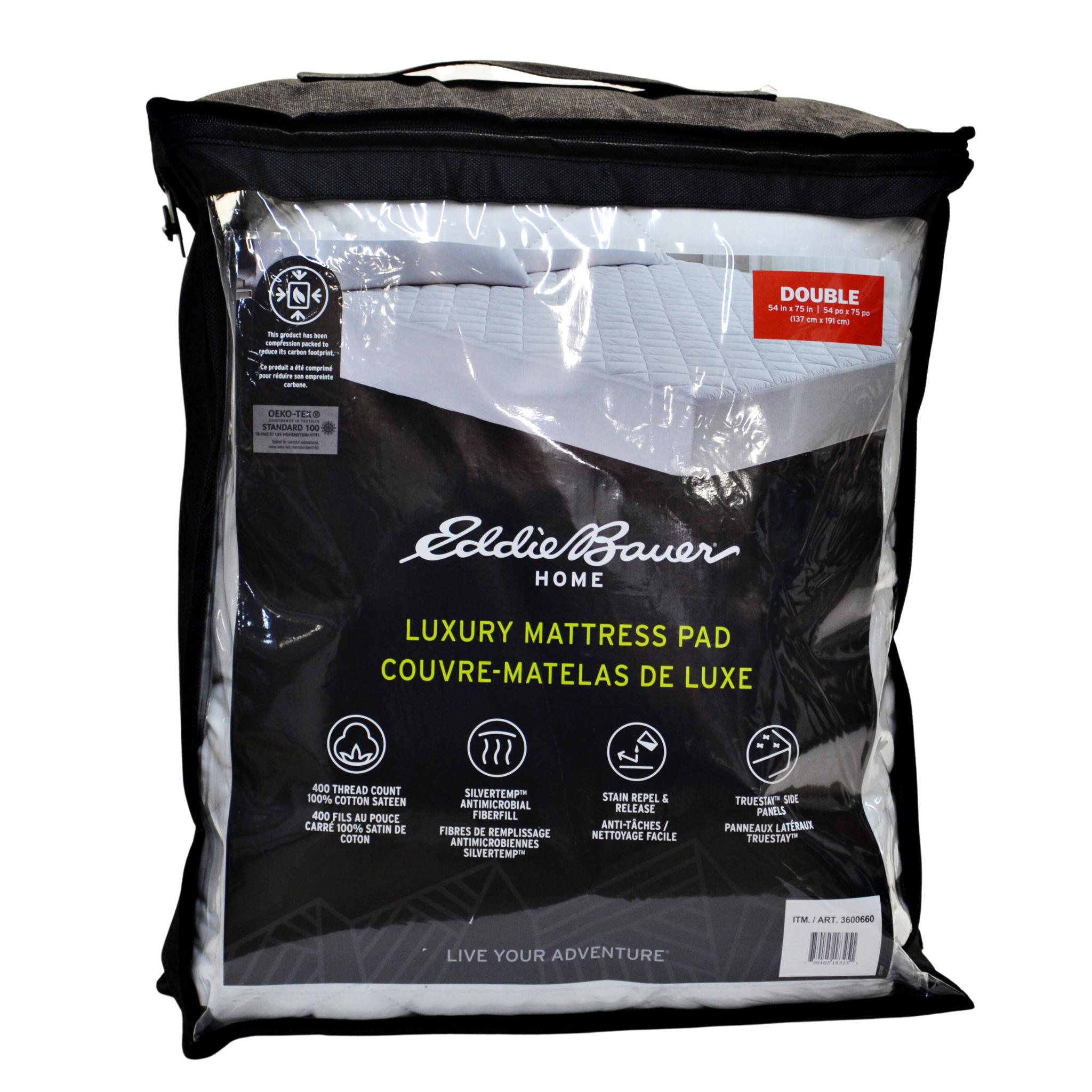 Eddie Bauer Luxury Mattress Pad Double Liquidation Nation