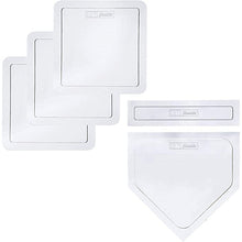 Load image into Gallery viewer, Franklin Sports 5 Pc. Base Set, MLB Throw Down - White Rubber-Sports &amp; Recreation-Sale-Liquidation Nation
