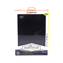 Load image into Gallery viewer, Griffin Survivor All-Terrain Black Case for iPad Mini 4
