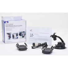 Load image into Gallery viewer, Heininger Commutemate Smartphone &amp; GPS Mounts, Air Vent &amp; Window Suction Cup - Combo Pack-Other-Sale-Liquidation Nation
