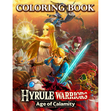 Load image into Gallery viewer, Hyrule Warriors Age Of Calamity Coloring Book
