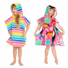 Load image into Gallery viewer, Just Kidding Kid’s Hooded Towels, 2-pack
