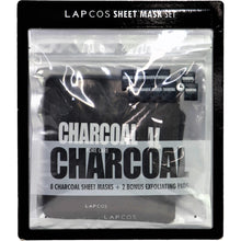 Load image into Gallery viewer, LAPCOS Charcoal Sheet Mask 10pc Set
