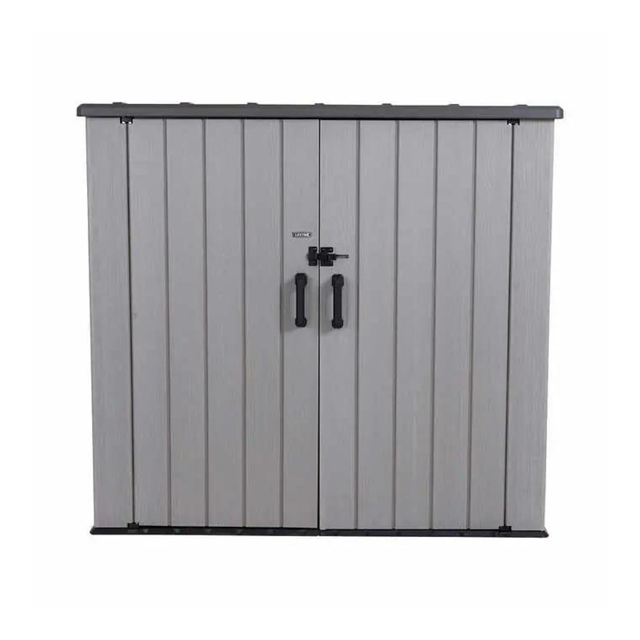 Lifetime Outdoor Storage Shed 6FT X 6FT X 3FT Assembled Liquidation