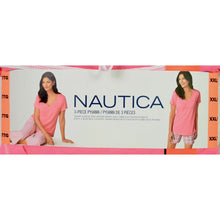 Load image into Gallery viewer, Nautica 3-Piece Pyjama Set Pink XXL
