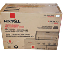 Load image into Gallery viewer, Nexgrill Revelry 4 Burner 63,000 BTU Propane BBQ Grill With Cover
