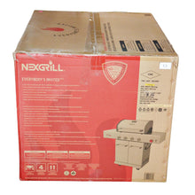 Load image into Gallery viewer, Nexgrill Revelry 4 Burner 63,000 BTU Propane BBQ Grill With Cover
