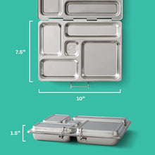 Load image into Gallery viewer, PlanetBox Stainless Steel Lunchbox Set - Space Animals
