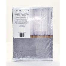 Load image into Gallery viewer, Taylor &amp; Moxie Curtain Panels - Set of 2 - 90 inch - Cosmo Grey-Home-Sale-Liquidation Nation
