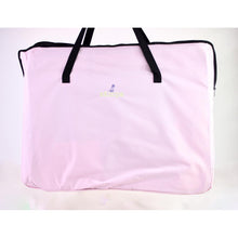 Load image into Gallery viewer, Zampa Large Portable Foldable Pet Playpen With Carrying Bag Pink/Beige
