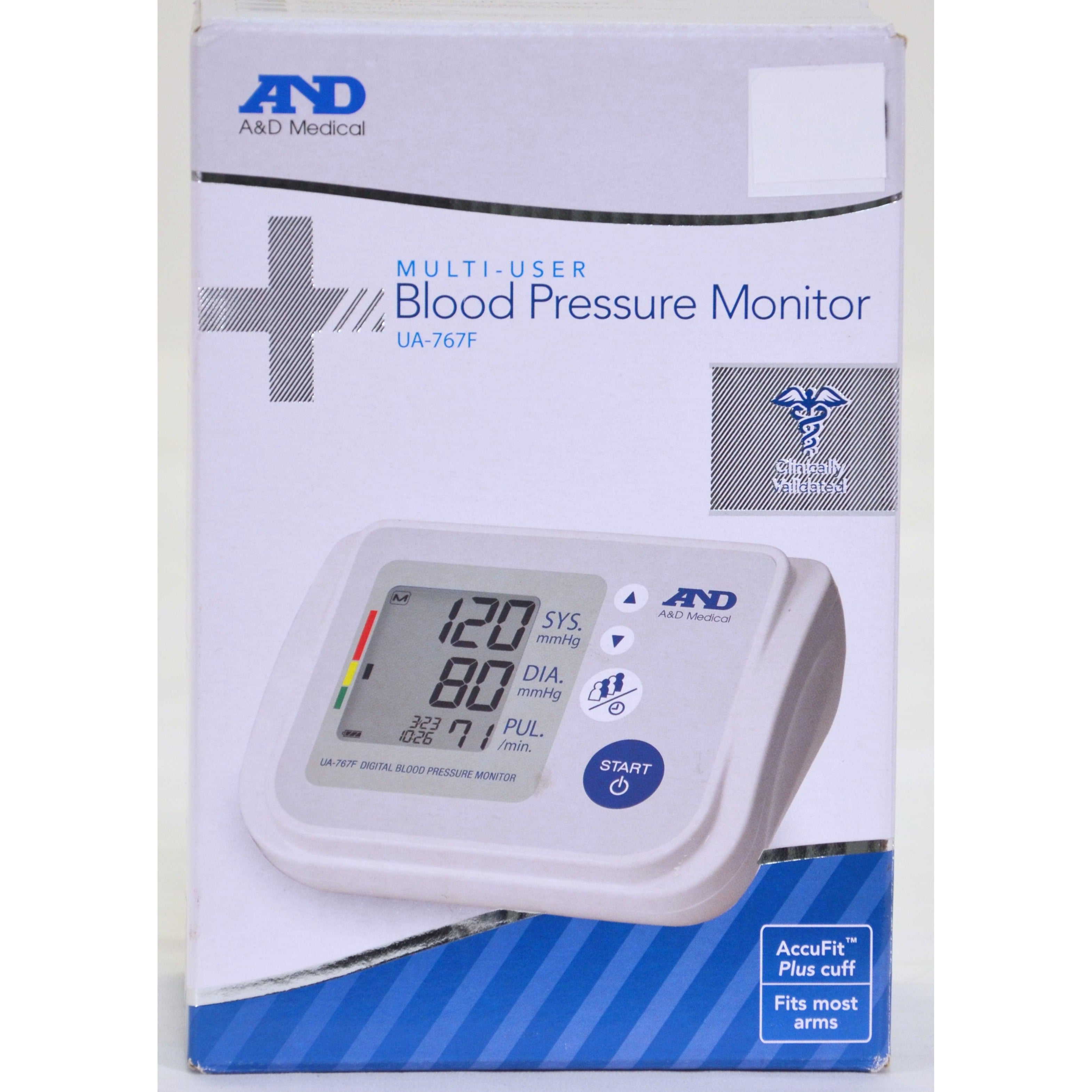 A&D UA-767F Multi-User Blood Pressure Monitor