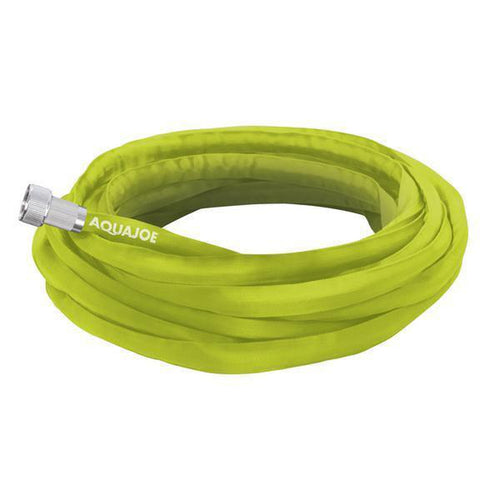 Aqua Joe Kink-Free FiberJacket Non-Expandable Hose 50ft - Green