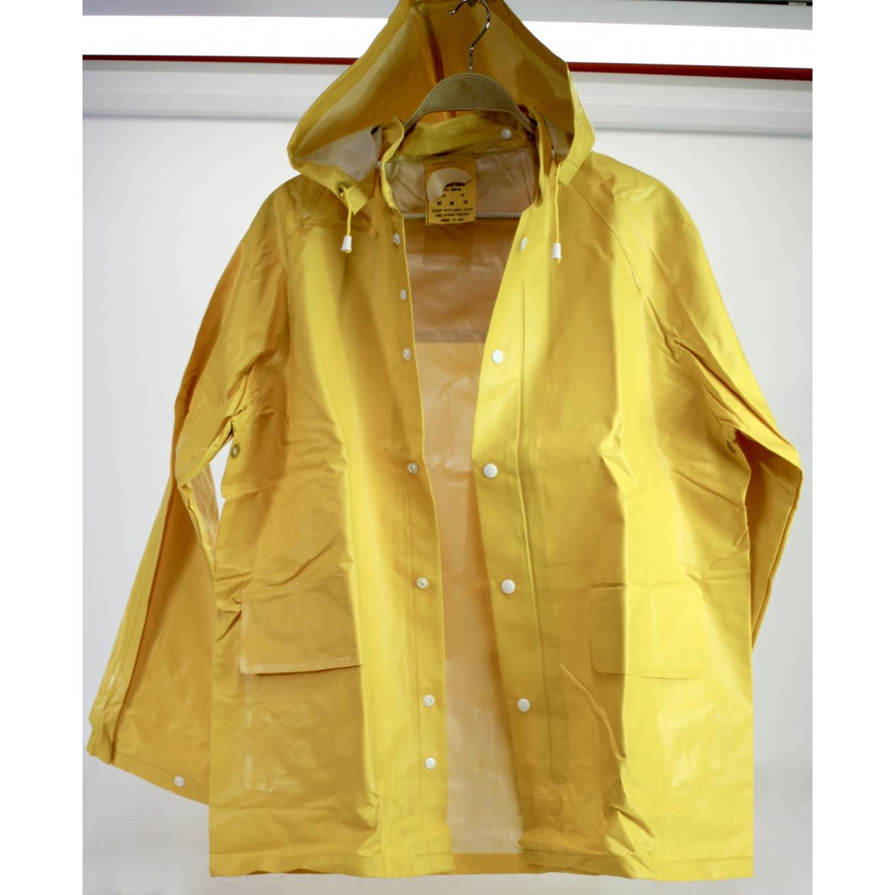 Gallery raincoat with detachable hood hotsell