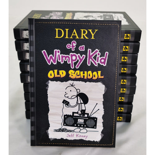 Diary of a Wimpy Kid: Old School Novel by Jeff Kinney - Class Room Bundle - 32 Books