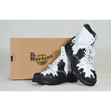 Load image into Gallery viewer, Dr. Martens Unisex Pascal Paint Splat Softy T Boots - Black &amp; White - 6M/7L

