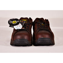 Load image into Gallery viewer, Dr. Martens Women&#39;s 7A75 Industrial Work Shoes Brown 5
